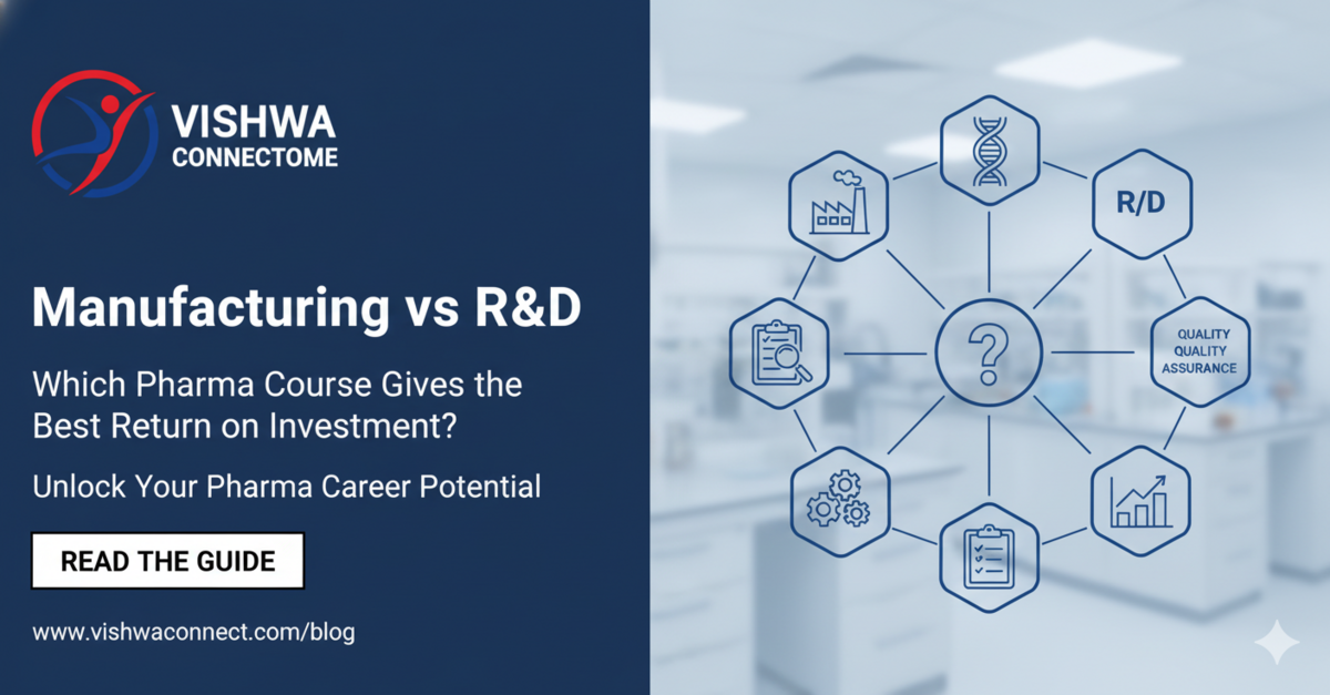 Manufacturing to R&D: Which Pharma Course Gives the Best Return on Investment?